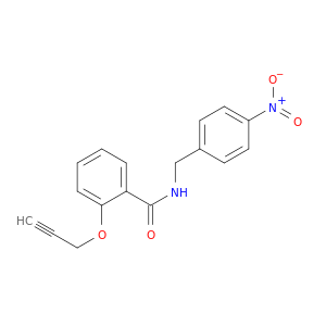 Benzamide, N-[(4-nitrophenyl)methyl]-2-(2-propynyloxy)-