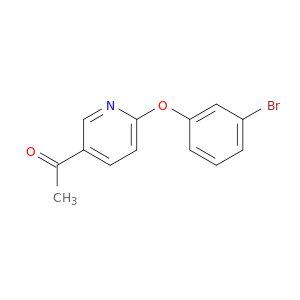 1-(6-(3-溴苯氧基)吡啶-3-基)乙酮