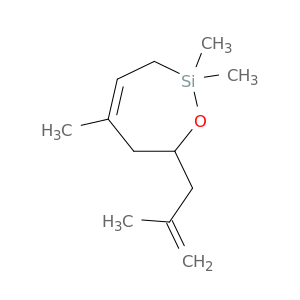 1-Oxa-2-silacyclohept-4-ene, 2,2,5-trimethyl-7-(2-methyl-2-propenyl)-