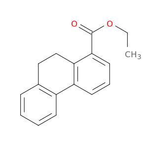 1-Phenanthrenecarboxylic acid, 9,10-dihydro-, ethyl ester