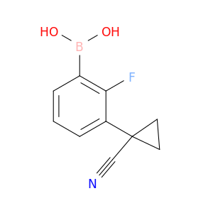 3-(1-氰基环丙基)-2-氟苯基硼酸
