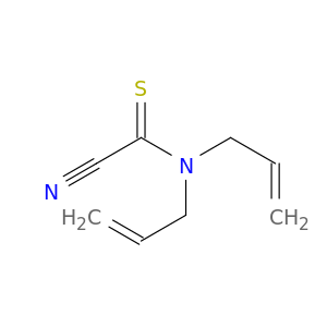 Carbonocyanidothioicamide, di-2-propenyl- (9CI)