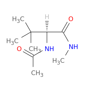 Butanamide, 2-(acetylamino)-N,3,3-trimethyl-, (S)-