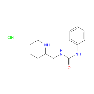 1-Phenyl-3-(piperidin-2-ylmethyl)urea Hydrochloride