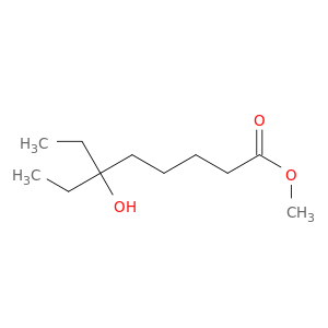 Octanoic acid, 6-ethyl-6-hydroxy-, methyl ester
