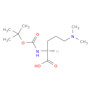 (S)-2-[(叔丁氧羰基)氨基]-5-(二甲基氨基)戊酸