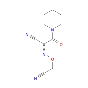 Piperidine, 1-[cyano[(cyanomethoxy)imino]acetyl]-