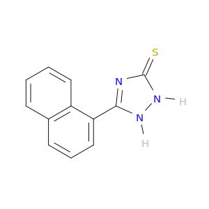 3H-1,2,4-Triazole-3-thione, 1,2-dihydro-5-(1-naphthalenyl)-