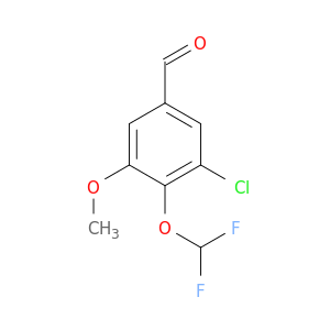 3-氯-4-(二氟甲氧基)-5-甲氧基苯甲醛