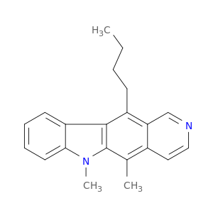 6H-Pyrido[4,3-b]carbazole, 11-butyl-5,6-dimethyl-