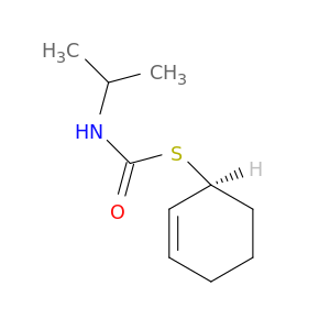 Carbamothioic acid, (1-methylethyl)-, S-(1S)-2-cyclohexen-1-yl ester
