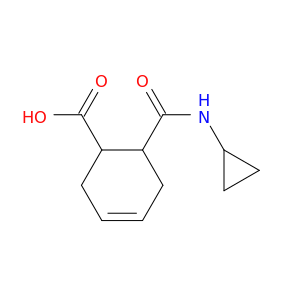 6-(cyclopropylcarbamoyl)cyclohex-3-ene-1-carboxylic Acid
