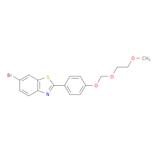 Benzothiazole, 6-bromo-2-[4-[(2-methoxyethoxy)methoxy]phenyl]-