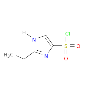 2-ethyl-1H-imidazole-4-sulfonyl chloride