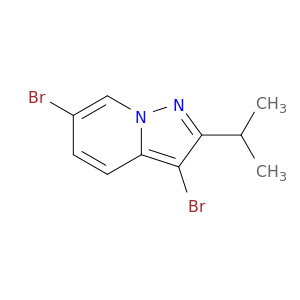 Pyrazolo[1,5-a]pyridine, 3,6-dibromo-2-(1-methylethyl)-