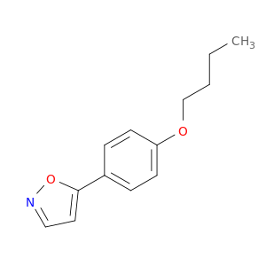 Isoxazole, 5-(4-butoxyphenyl)-