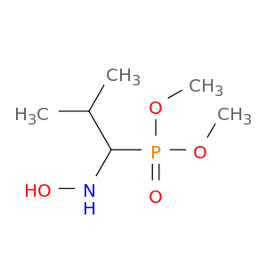 Phosphonic acid, [1-(hydroxyamino)-2-methylpropyl]-, dimethyl ester