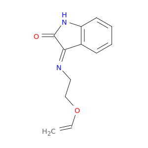 2H-Indol-2-one, 3-[[2-(ethenyloxy)ethyl]imino]-1,3-dihydro-, (3E)-