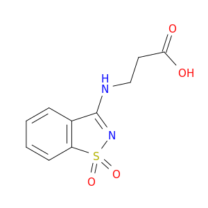N-(1,1-Dioxido-1,2-benzothiazol-3-yl)-β-alanine