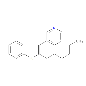 Pyridine, 3-[(1Z)-2-(phenylthio)-1-octenyl]-