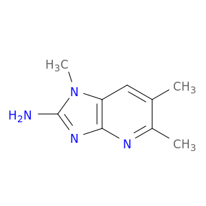 2-氨基-1,5,6-三甲基咪唑[4,5 - B]吡啶