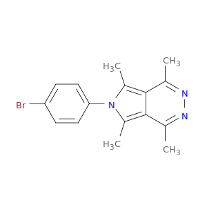 6-(4-Bromophenyl)-1,4,5,7-tetramethyl-6H-pyrrolo[3,4-d]pyridazine
