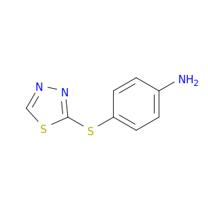 4-(1,3,4-Thiadiazol-2-ylsulfanyl)aniline
