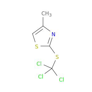 Thiazole, 4-methyl-2-[(trichloromethyl)thio]-