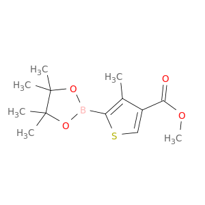 3-（甲氧羰基）-4-甲基噻吩-5-硼酸频那醇酯