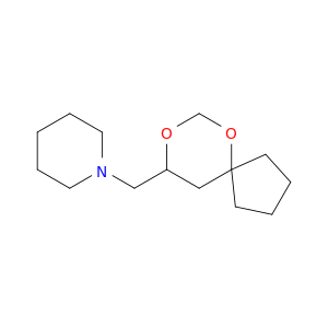 Piperidine, 1-(6,8-dioxaspiro[4.5]dec-9-ylmethyl)-