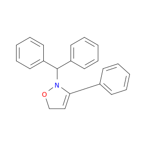 Isoxazole, 2-(diphenylmethyl)-2,5-dihydro-3-phenyl-