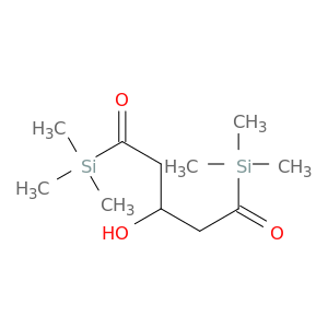 3-Pentanol, 1,5-dioxo-1,5-bis(trimethylsilyl)-