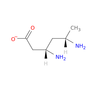(3S,5S)-3,5-diaminocaproate