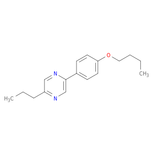 Pyrazine, 2-(4-butoxyphenyl)-5-propyl-