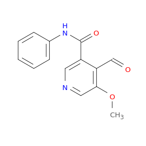 3-吡啶羧酰胺,4-甲酰基-5-甲氧基-N-苯基-
