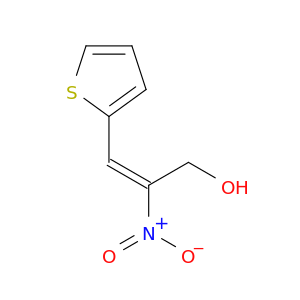 2-Propen-1-ol, 2-nitro-3-(2-thienyl)-, (2E)-