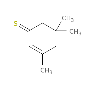 2-Cyclohexene-1-thione, 3,5,5-trimethyl-