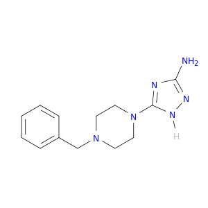 3-(4-苄基哌嗪-1-基)-1H-1,2,4-三唑-5-胺