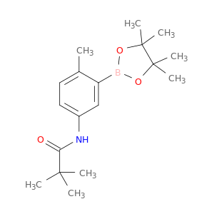 2-甲基-5-新戊酰胺基苯硼酸频那醇酯