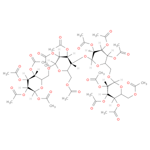 6-α-D-Glucopyranosylmaltotriose Tetradecaacetate
