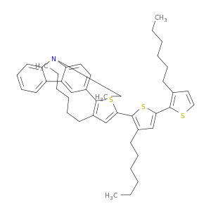 9H-Carbazole, 9-ethyl-3-(3',3'',4-trihexyl[2,2':5',2''-terthiophen]-5-yl)-