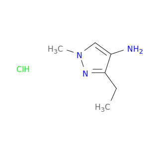 3-ethyl-1-methyl-1H-pyrazol-4-amine hydrochloride