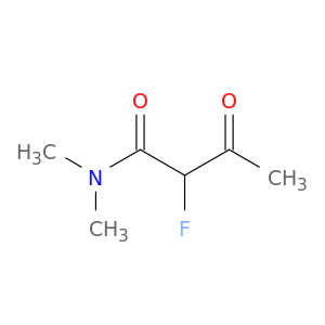 Butanamide, 2-fluoro-N,N-dimethyl-3-oxo-