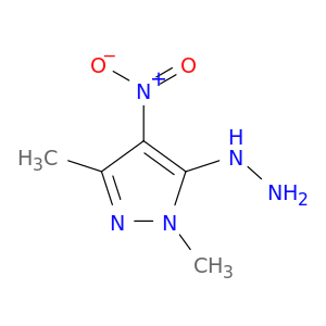 1H-Pyrazole,5-hydrazinyl-1,3-dimethyl-4-nitro-