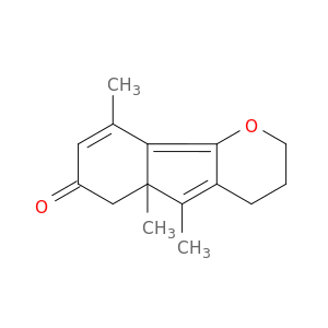 Indeno[1,2-b]pyran-7(2H)-one, 3,4,5a,6-tetrahydro-5,5a,9-trimethyl-