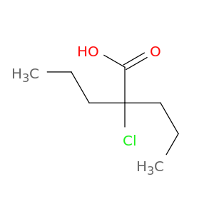 Pentanoic acid, 2-chloro-2-propyl-