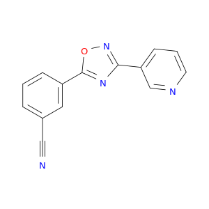 3-[3-(3-吡啶基)-1,2,4-恶二唑-5-基]苄腈