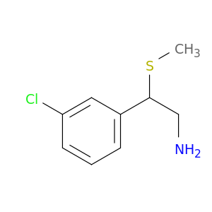 2-(3-chlorophenyl)-2-(methylsulfanyl)ethan-1-amine