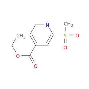 Ethyl 2-(methylsulfonyl)isonicotinate
