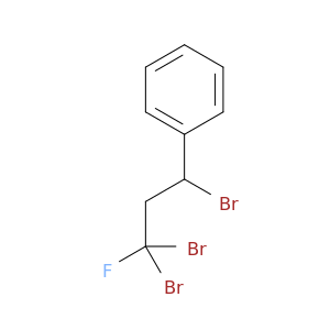 Benzene, (1,3,3-tribromo-3-fluoropropyl)-